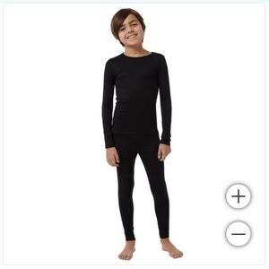 32 Degrees Kids' Heat Set, XL, Black, NWT